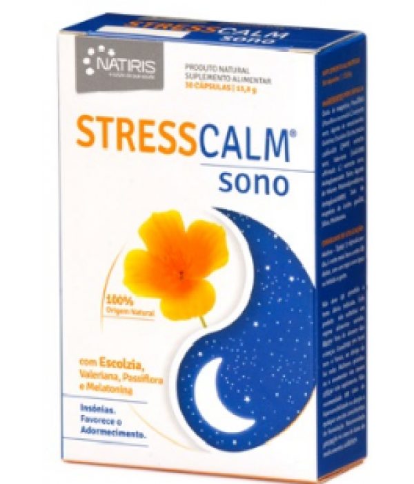 StressCalm Sono - 30 Cápsulas - Natiris